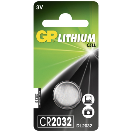 NAPPIPARISTO 3V CR2032 LITHIUM 1KPL GPCR2032