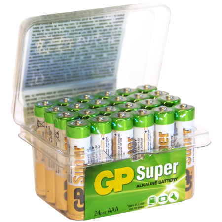 PARISTO 1,5V AAA/LR03 SUPER ALKALINE 24KPL GPLR03-24