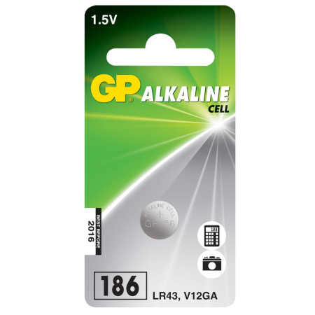 NAPPIPARISTO 1,5V LR43 ALKALINE 1KPL GPLR43A