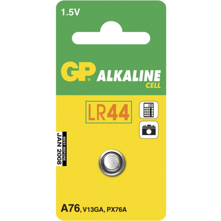 NAPPIPARISTO 1,5V LR44 ALKALINE 1KPL GPLR44