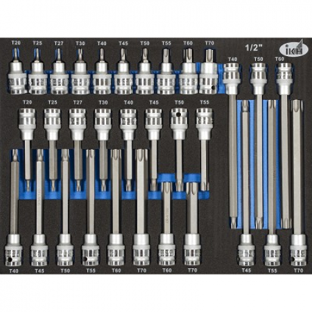 TORX HYLSYSARJA 32-OS. 1/2&quot;  L IKHF060